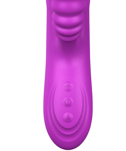ARMONY - ANGELIA MULTIFUNCTION VIBRATOR WITH STIMULATING TONGUE VIOLET HEAT EFFECT
