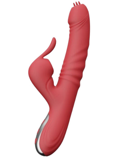 Armony – Zuigvibrator & Zuiger Met Stimulerende Tong Bourgogne