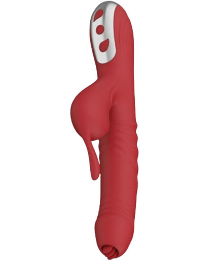 Armony – Zuigvibrator & Zuiger Met Stimulerende Tong Bourgogne