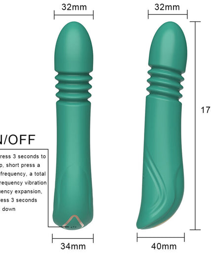 ARMONY - GREEN G-SPOT VIBRATOR & THRUSTING
