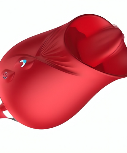 Armony – Vochtblad vibrator & stoten met rode tong