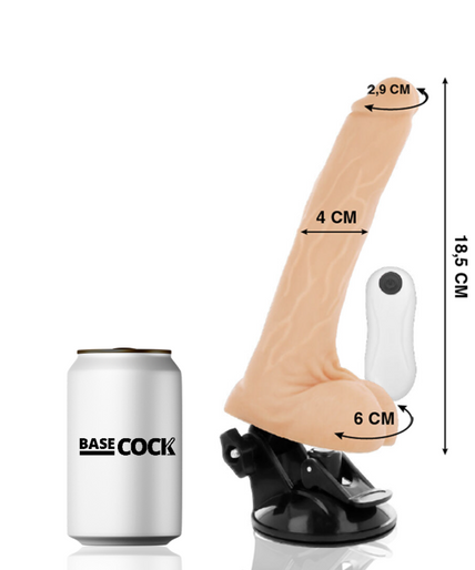 BASECOCK - REALISTIC ARTICULABLE REMOTE CONTROL FLESH 18.5 CM -O- 4 CM