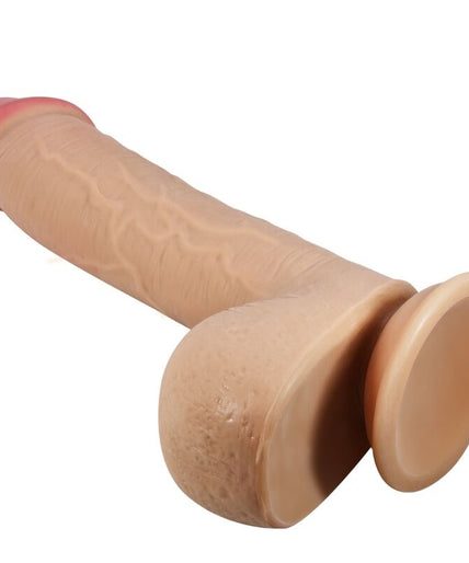 Pleasurements – Pretty Love – Sliding Skin Realistischer Dildo Fleischfarben 23,4 Cm 