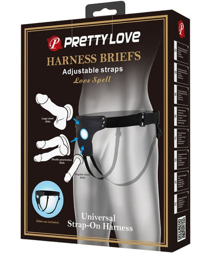 PRETTY LOVE - LOVE SPELL ADJUSTABLE STRAP HARNESS COMPLEMENT