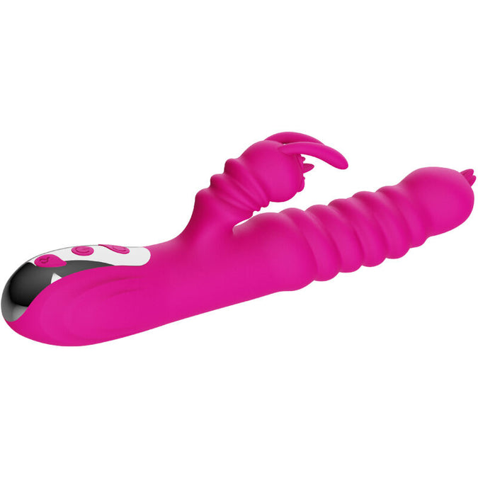 Armony – Rabbit Doppelzunge Multifunktionsvibrator Fuchsia Wärmeeffekt