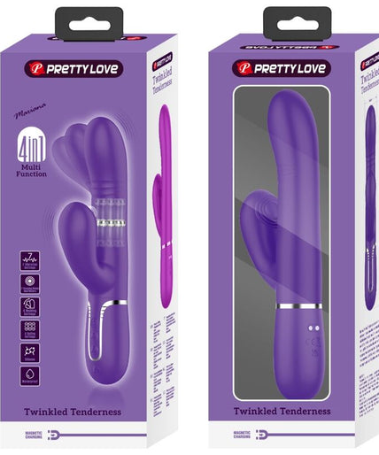 PRETTY LOVE - MULTIFUNCTION G-SPOT VIBRATOR PURPLE