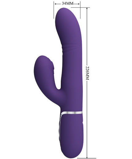 PRETTY LOVE - MULTIFUNCTION G-SPOT VIBRATOR PURPLE