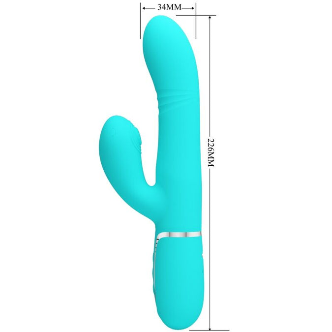 Pretty Love – Multifunctionele G-Spot Vibrator Aqua Groen