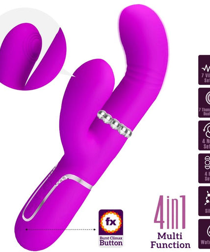 PRETTY LOVE - MULTIFUNCTION G-SPOT VIBRATOR FUCHSIA
