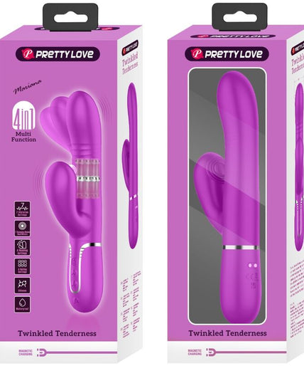 PRETTY LOVE - MULTIFUNCTION G-SPOT VIBRATOR FUCHSIA