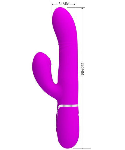 PRETTY LOVE - MULTIFUNCTION G-SPOT VIBRATOR FUCHSIA
