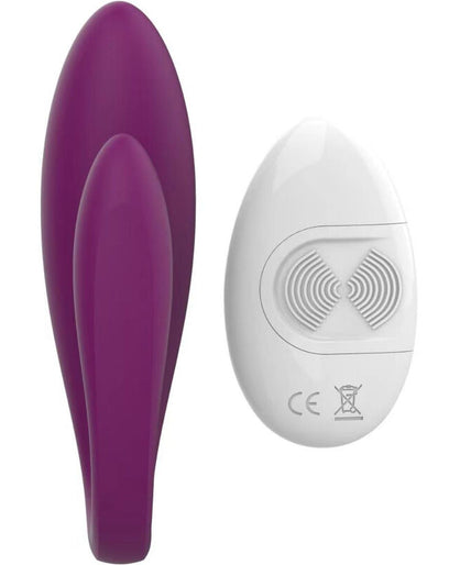 Armony – Kitty Vibrator für Paare Violett mit Fernbedienung