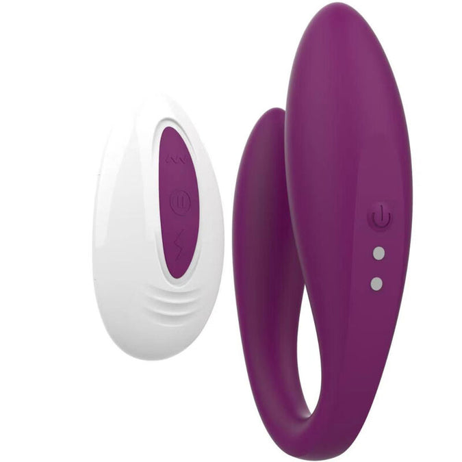 Armony – Kitty Vibrator für Paare Violett mit Fernbedienung