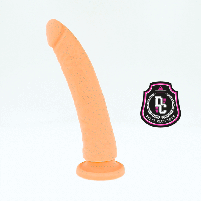 Delta Club – G-Spot Dildo Medical Silicone 20 cm Ø 4 cm | Natural