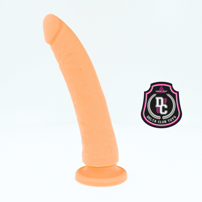 Delta Club – G-Spot Dildo Medical Silicone 23 cm Ø 4.5 cm | Natural