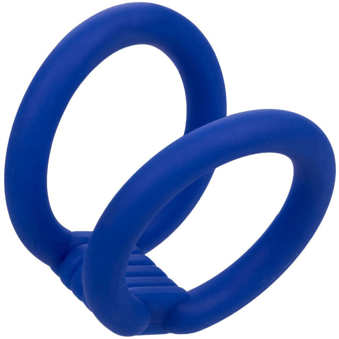 Calexotics – Admiral Dual Cock Cage Blue