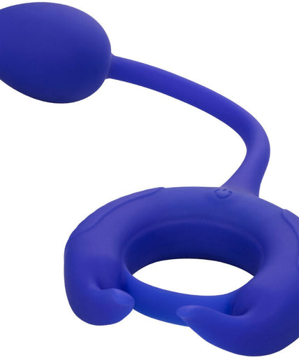 CALEXOTICS - ADMIRAL WEIGHTED COCK RING BLUE