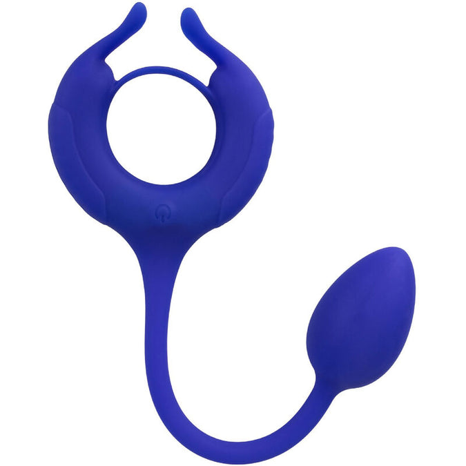 CALEXOTICS - ADMIRAL WEIGHTED COCK RING BLAUW