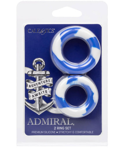CALEXOTICS - ADMIRAL SET 2 PENIS RINGS