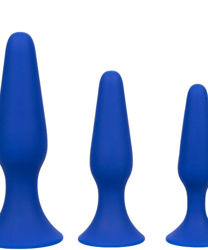 Calexotics – Admiral Kit 3 Anale Plug Blauw