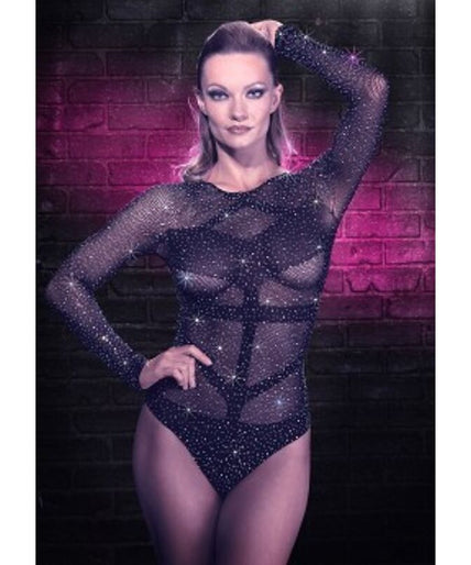 CALEXOTICS - RADIANCE LONG SLEEVE BODYSUIT RHINE