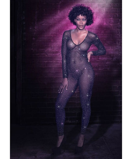 CALEXOTICS - RADIANCE CROTCHLESS FULL BODYSUIT RHINE