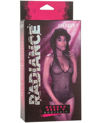 CALEXOTICS - RADIANCE HOODED DEEP V BODYSUIT
