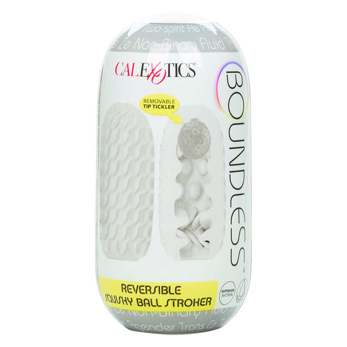 CALEXOTICS - BOUNDLESS REVERSIBLE SQUISHY BALL STROKE GEEL