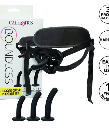 Calexotics – Boundless Siliconen Curve Pegging Set