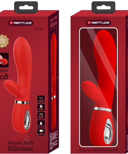 PRETTY LOVE - THOMAS MULTIFUNCTION G-SPOT VIBRATOR RED