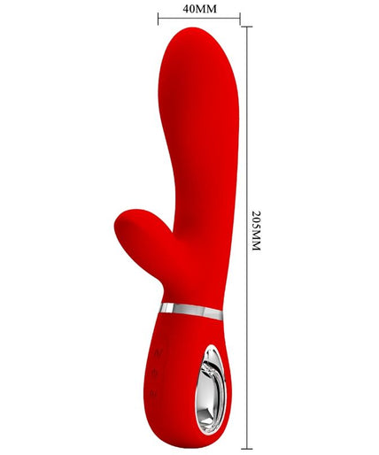 PRETTY LOVE - THOMAS MULTIFUNCTION G-SPOT VIBRATOR RED