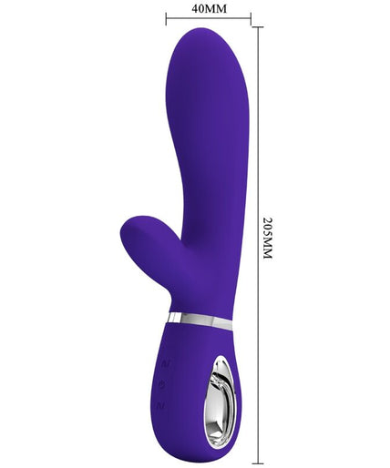 PRETTY LOVE - THOMAS MULTIFUNCTION G-SPOT VIBRATOR PURPLE
