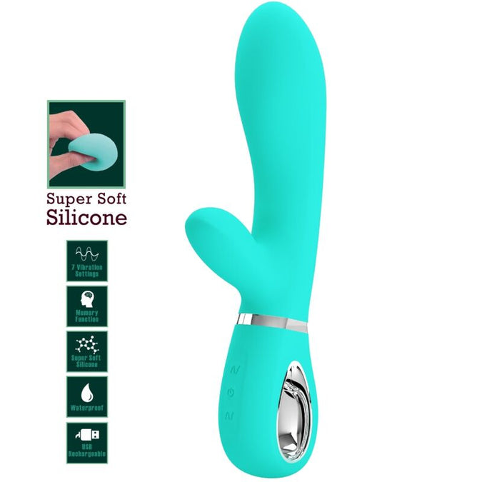 PRETTY LOVE - THOMAS MULTIFUNCTIONELE G-SPOT VIBRATOR AQUAGROEN