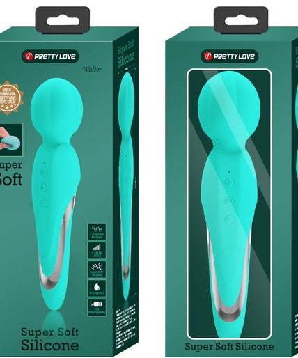 PRETTY LOVE - WALTER VIBRATOR WAND AQUA GREEN