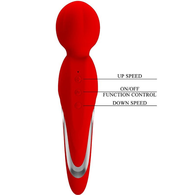 Pretty Love – Walter Vibrator Wand Red