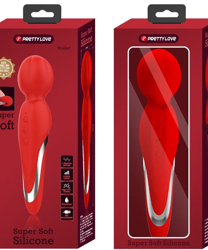 PRETTY LOVE - WALTER VIBRATOR WAND RED