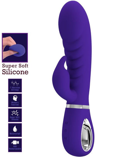 PRETTY LOVE - PRESCOTT MULTIFUNCTION G-SPOT VIBRATOR PURPLE