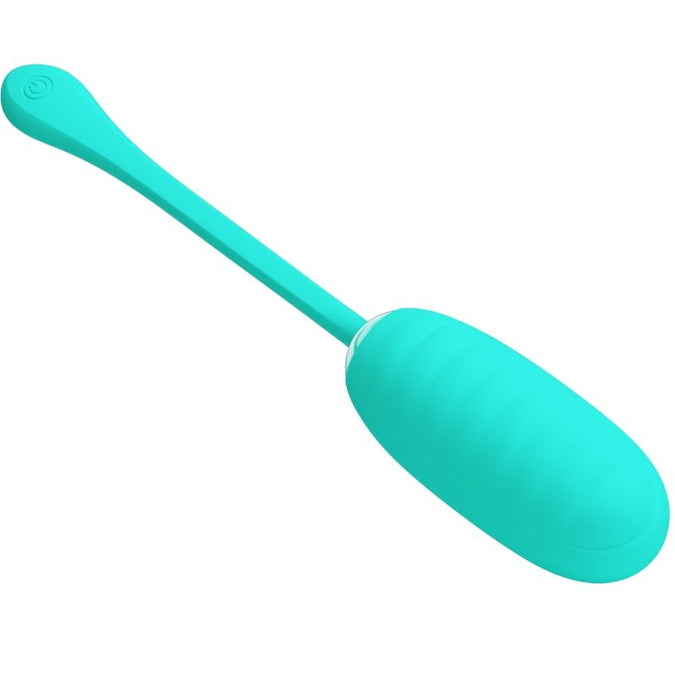 Pretty Love – Kirk Rechargeable Vibrating Egg Aqua Green