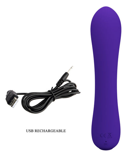 PRETTY LOVE - PRESCOTT RECHARGEABLE VIBRATOR PURPLE
