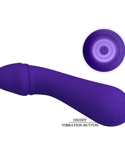 PRETTY LOVE - CETUS RECHARGEABLE VIBRATOR PURPLE
