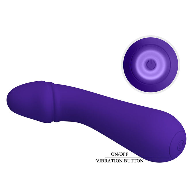 Pretty Love – Cetus Wiederaufladbarer Vibrator Lila