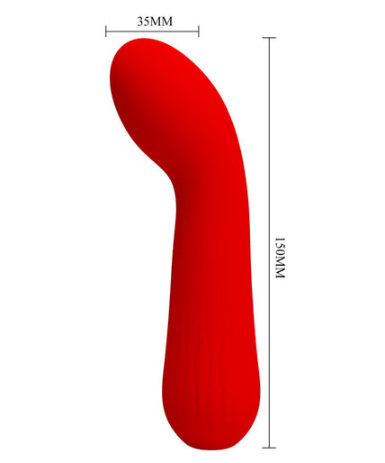 PRETTY LOVE - FAUN RECHARGEABLE VIBRATOR RED