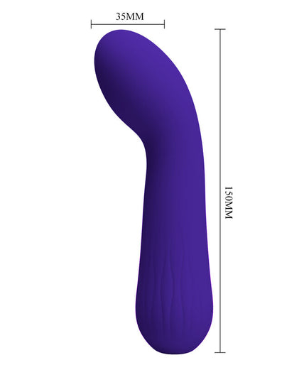 PRETTY LOVE - FAUN RECHARGEABLE VIBRATOR PURPLE