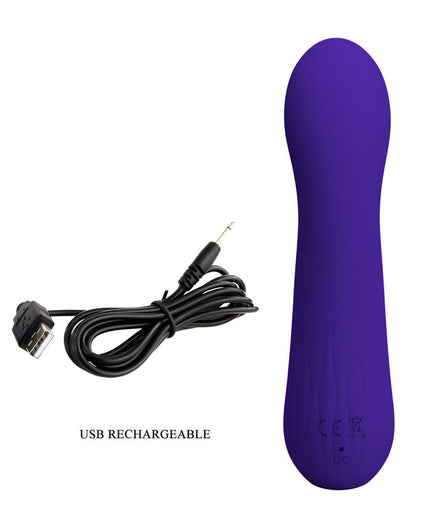 PRETTY LOVE - FAUN RECHARGEABLE VIBRATOR PURPLE