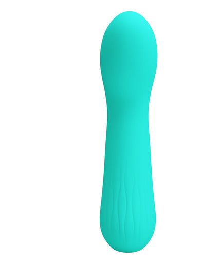 PRETTY LOVE - FAUN RECHARGEABLE VIBRATOR AQUA GREEN