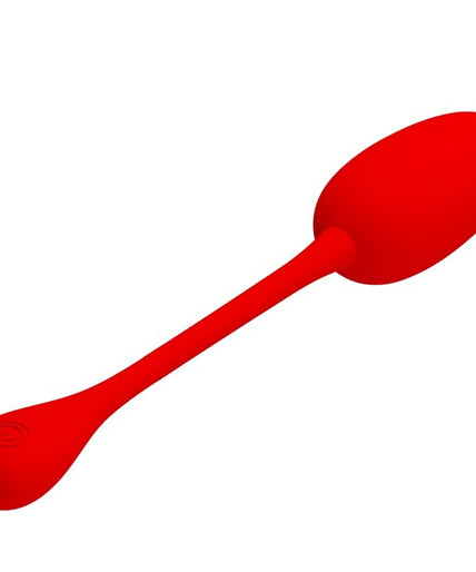 PRETTY LOVE - KNUCKER RED RECHARGEABLE VIBRATING EGG