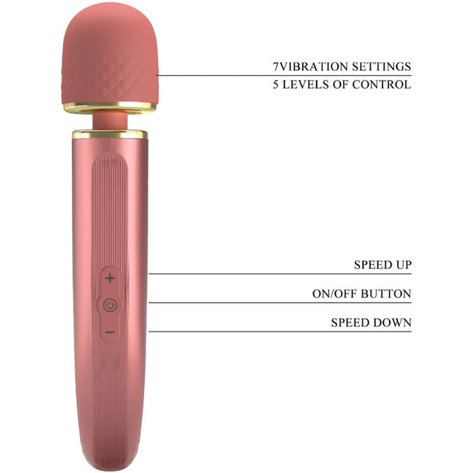 PRETTY LOVE - MASSAGER 7 TRILLINGEN ROZE