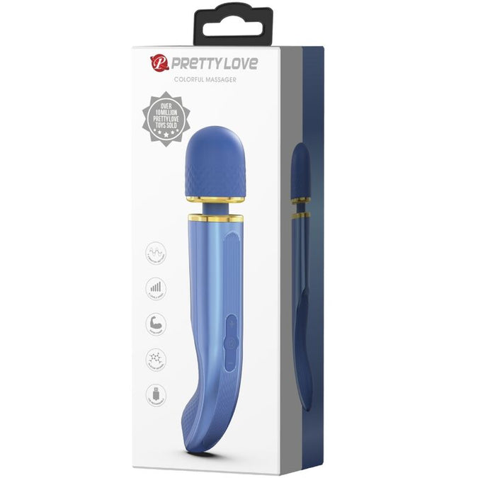 PRETTY LOVE - MASSAGER 7 TRILLINGSFUNCTIES BLAUW