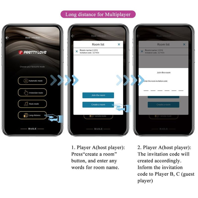 Pretty Love – Jayleen Vibrator met App-afstandsbediening Paars