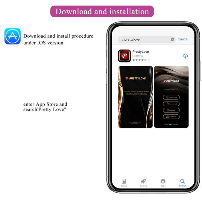 Pretty Love – Jayleen Vibrator met App-afstandsbediening Paars